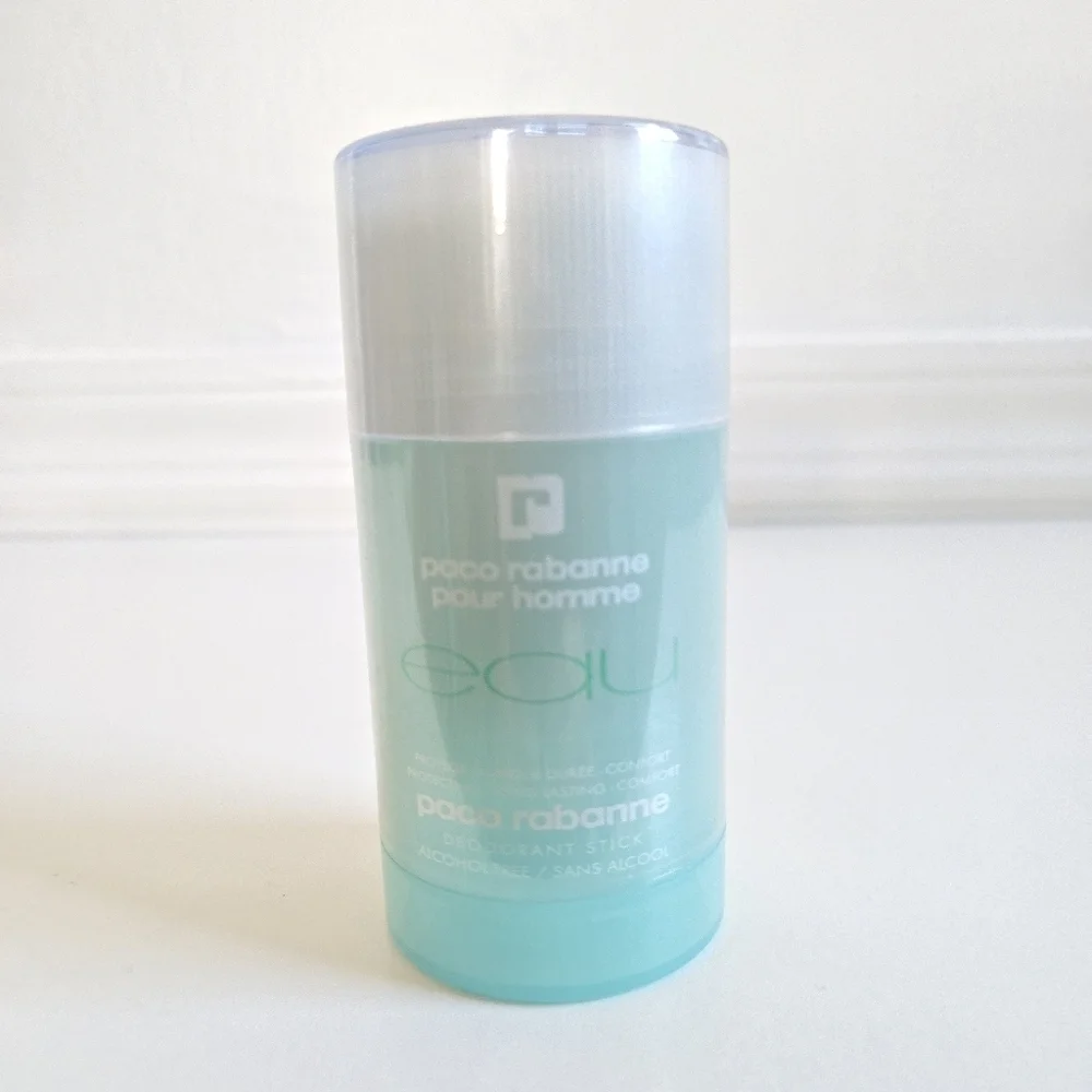 New Paco Rabanne Pour Homme Eau 75ml Deodorant Stick - Sealed Packaging